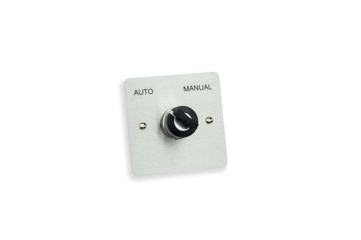 Auto/Manual Switches Flush
